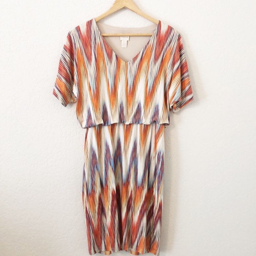 Chico’s Ikat Tribal Dress